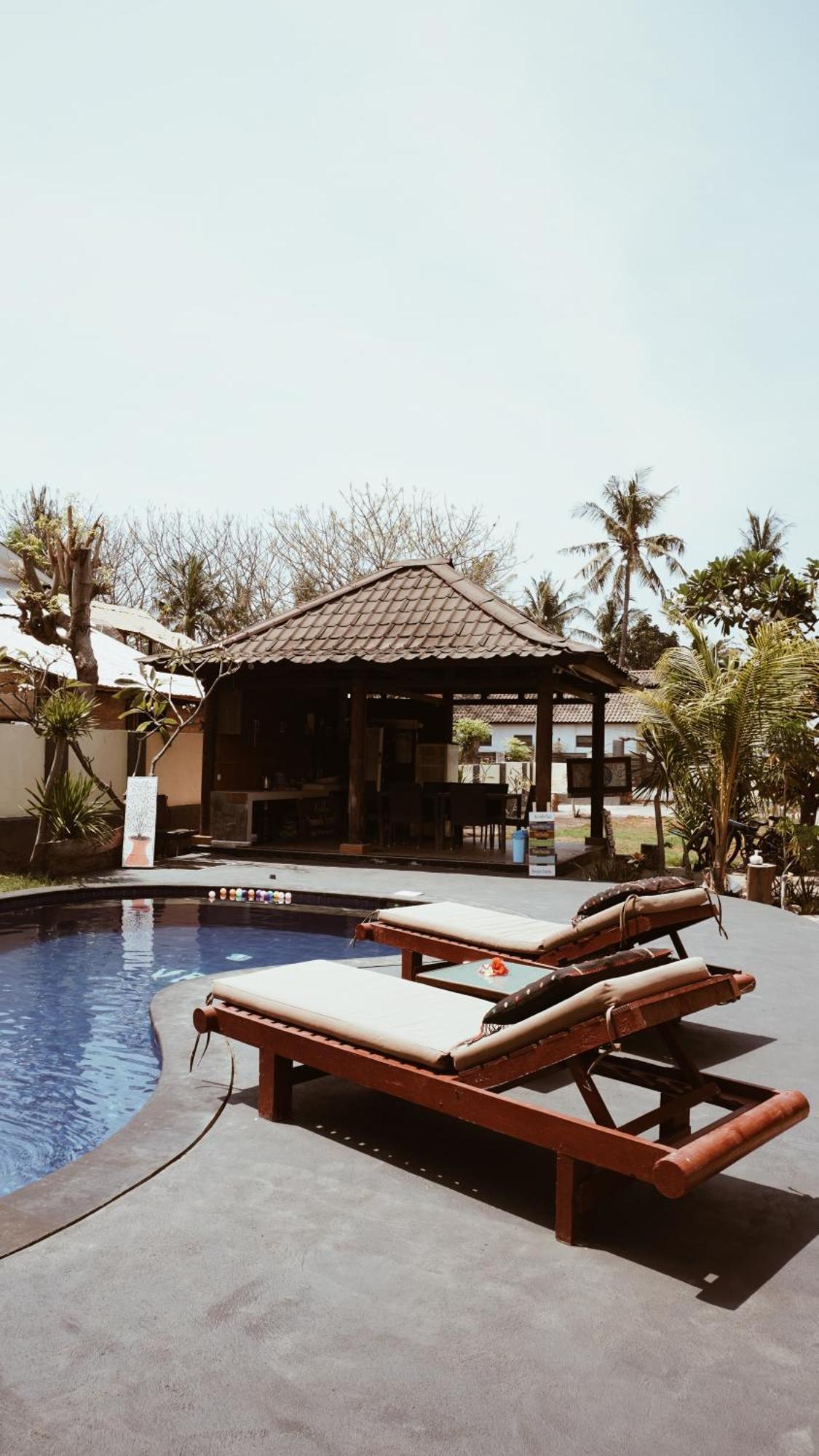 Gihon Bungalow Gili Trawangan Extérieur photo
